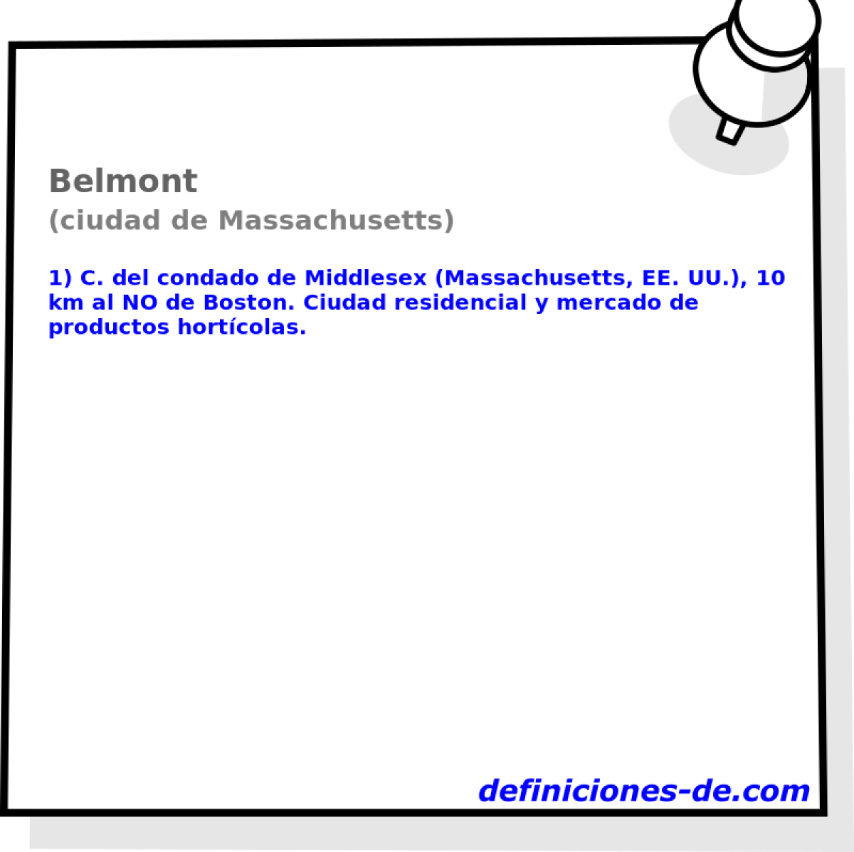 Belmont (ciudad de Massachusetts)