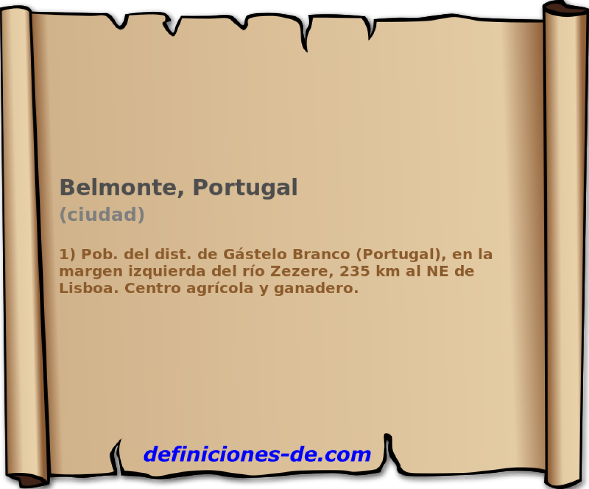 Belmonte, Portugal (ciudad)