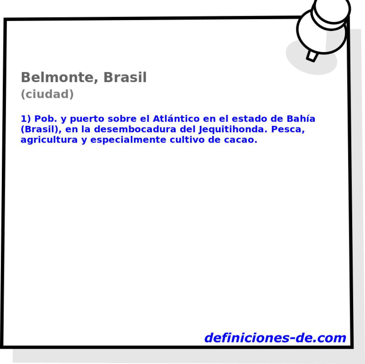 Belmonte, Brasil (ciudad)