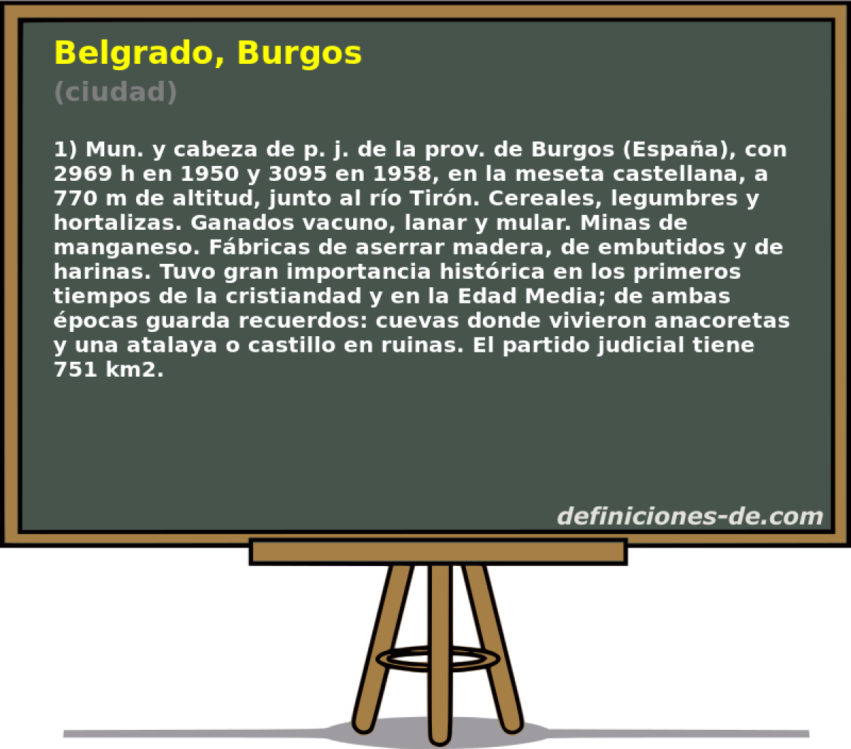 Belgrado, Burgos (ciudad)