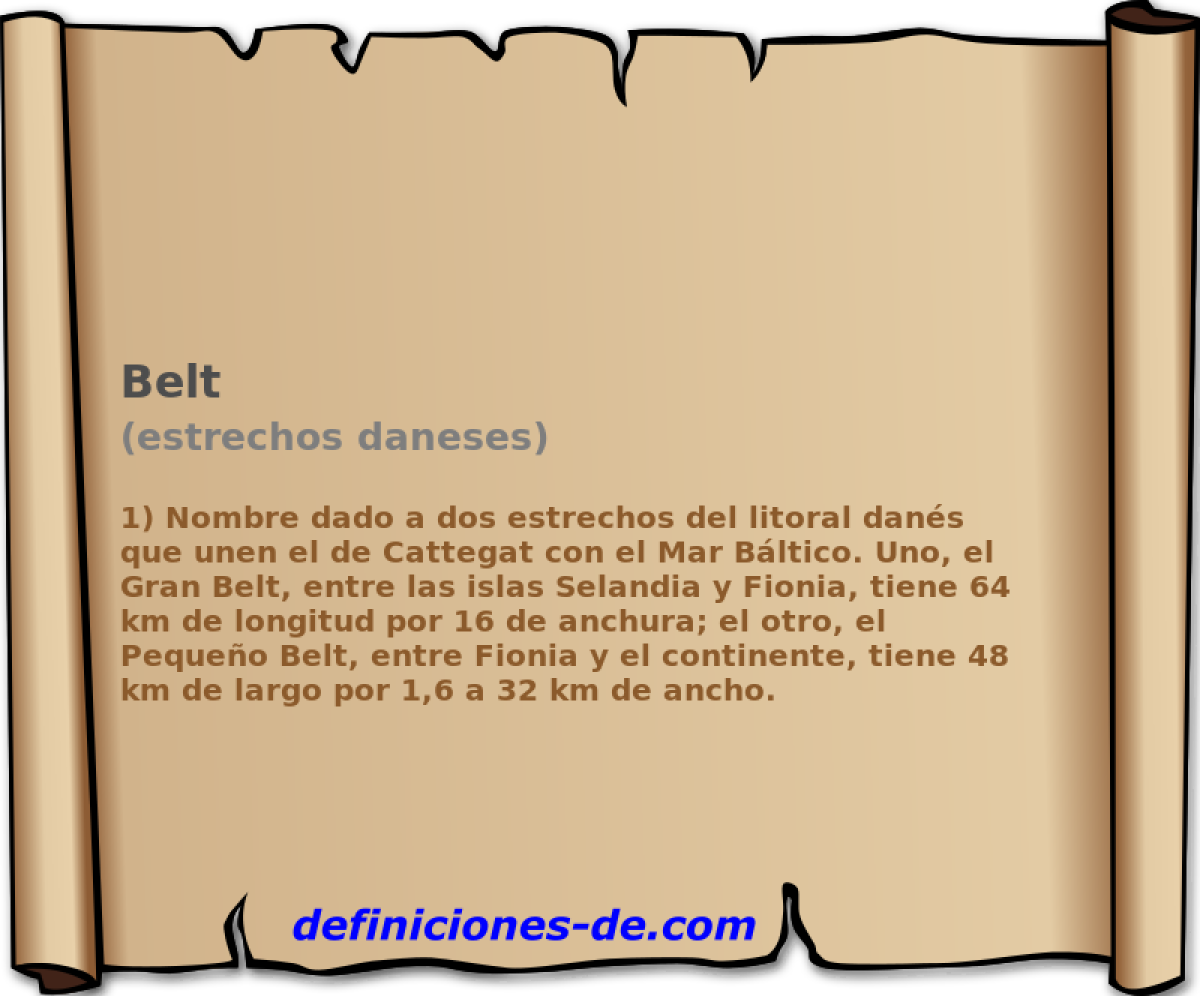 Belt (estrechos daneses)