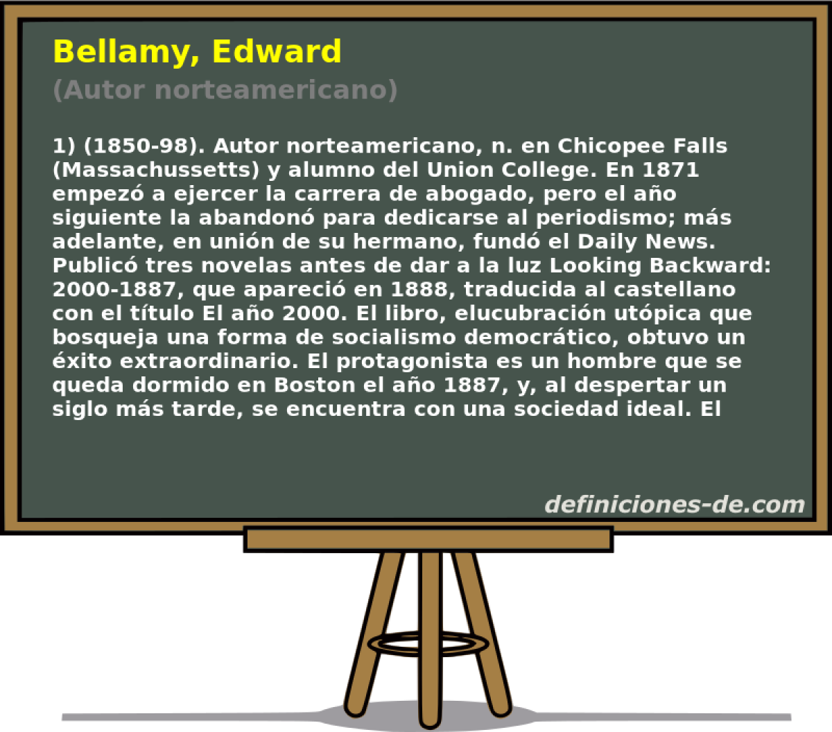 Bellamy, Edward (Autor norteamericano)