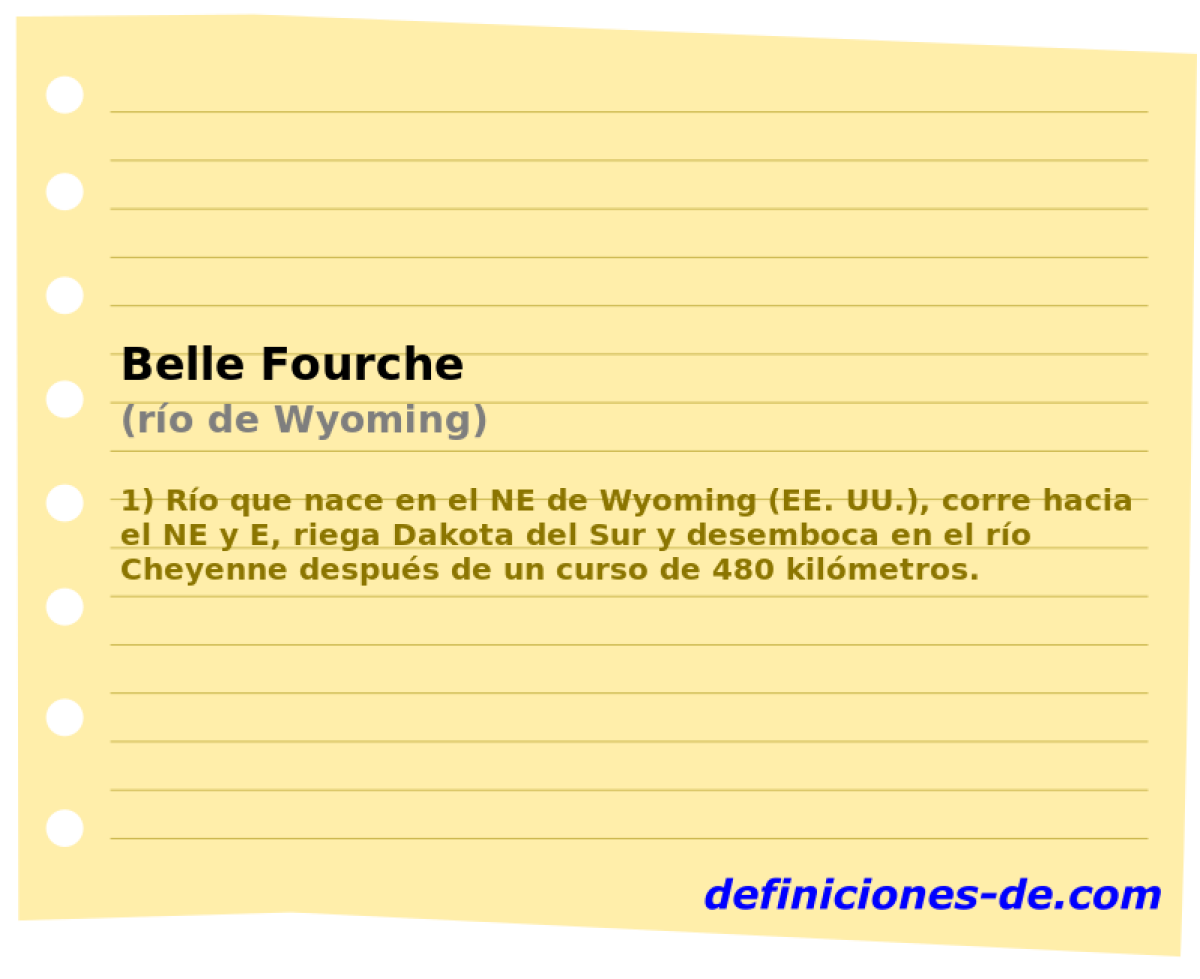 Belle Fourche (ro de Wyoming)
