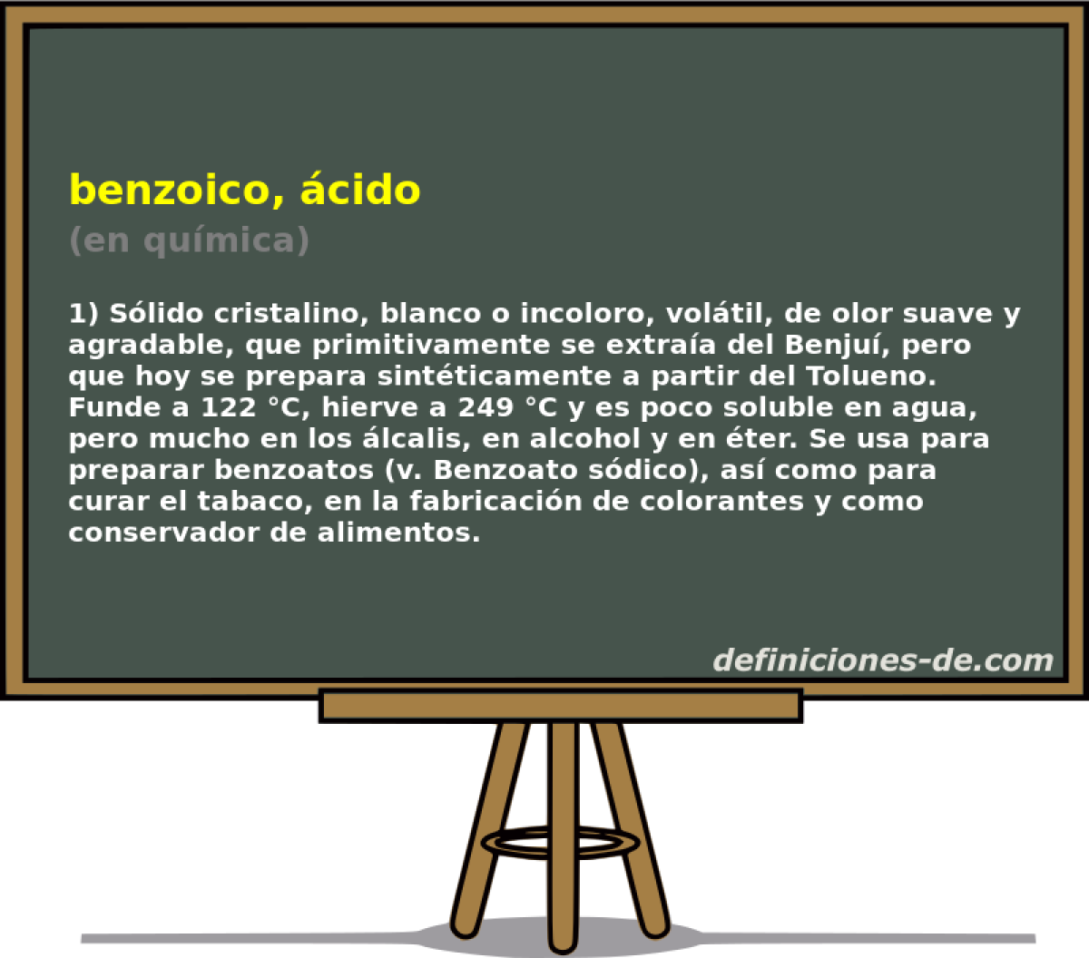 benzoico, cido (en qumica)