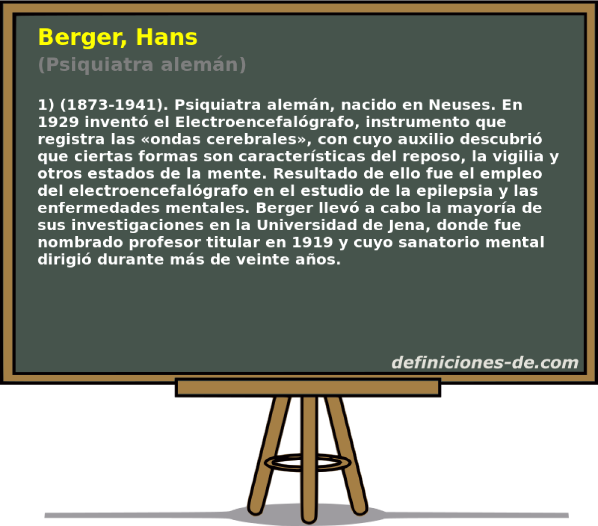 Berger, Hans (Psiquiatra alemn)