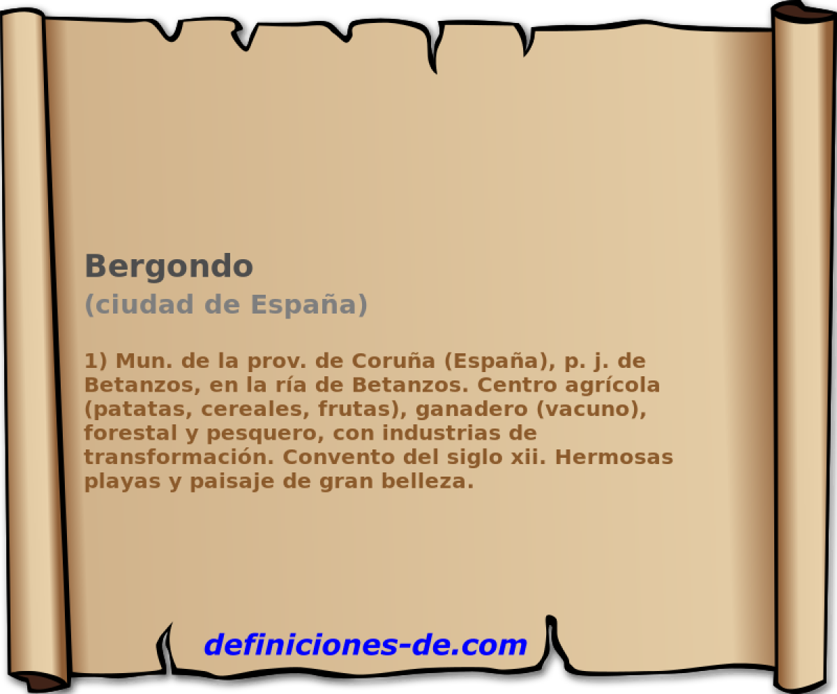 Bergondo (ciudad de Espaa)