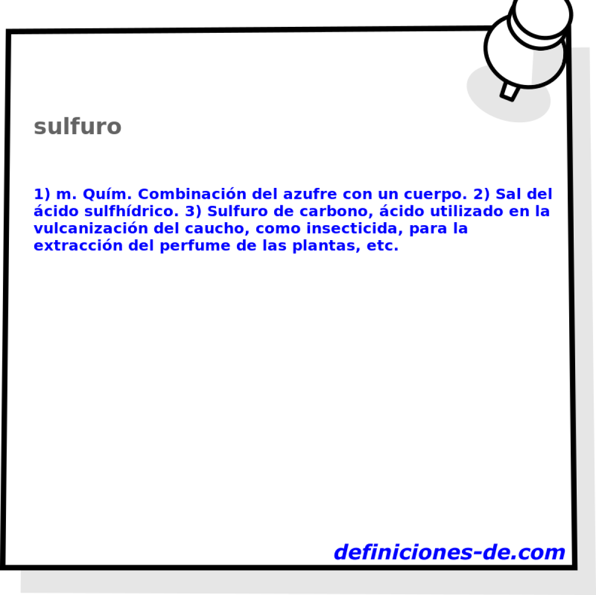 sulfuro 