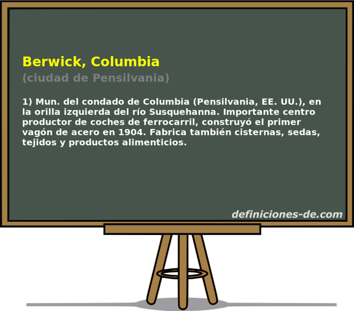 Berwick, Columbia (ciudad de Pensilvania)