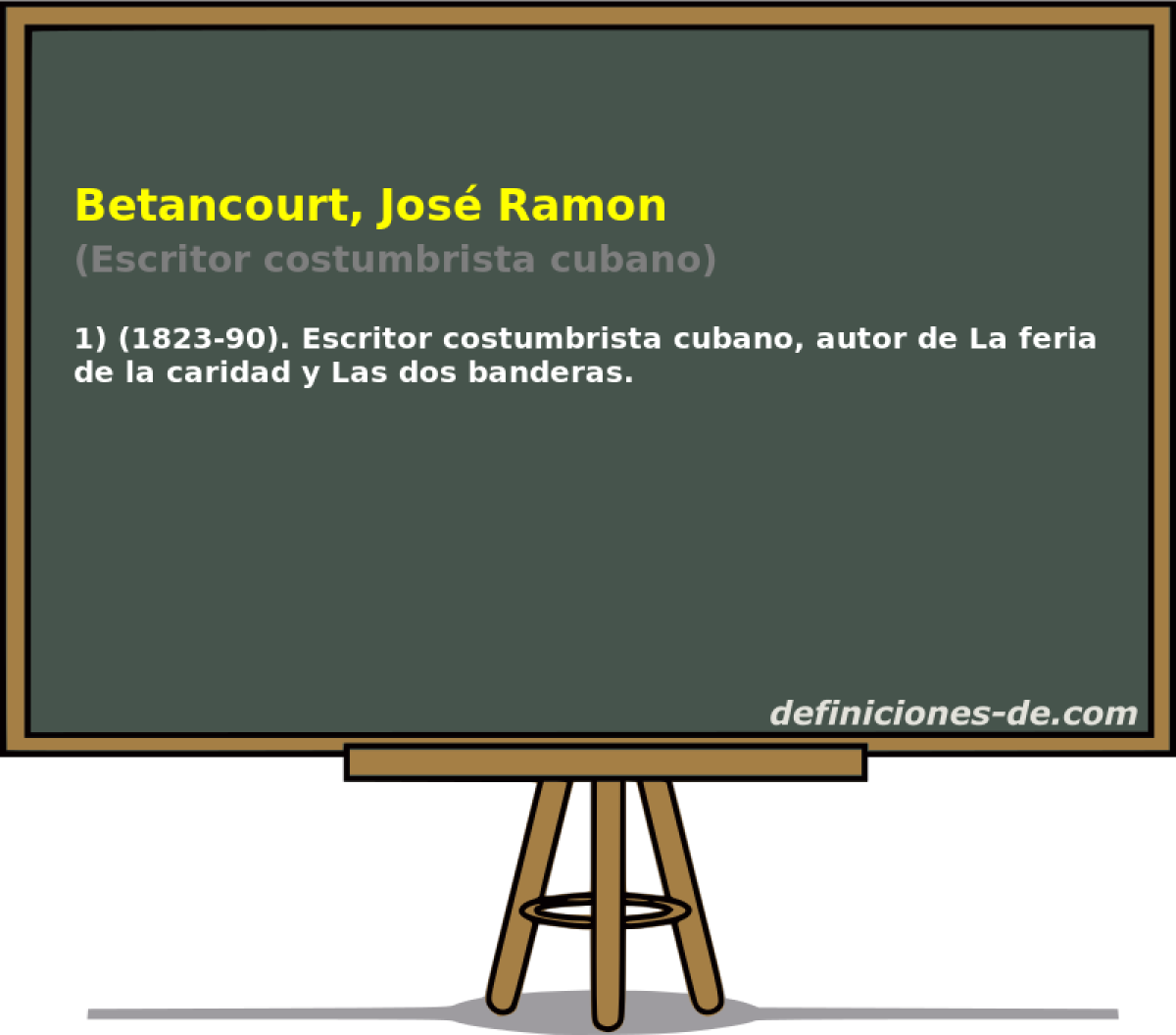 Betancourt, Jos Ramon (Escritor costumbrista cubano)