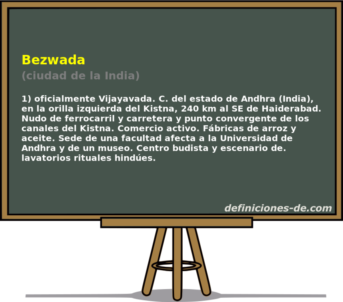 Bezwada (ciudad de la India)