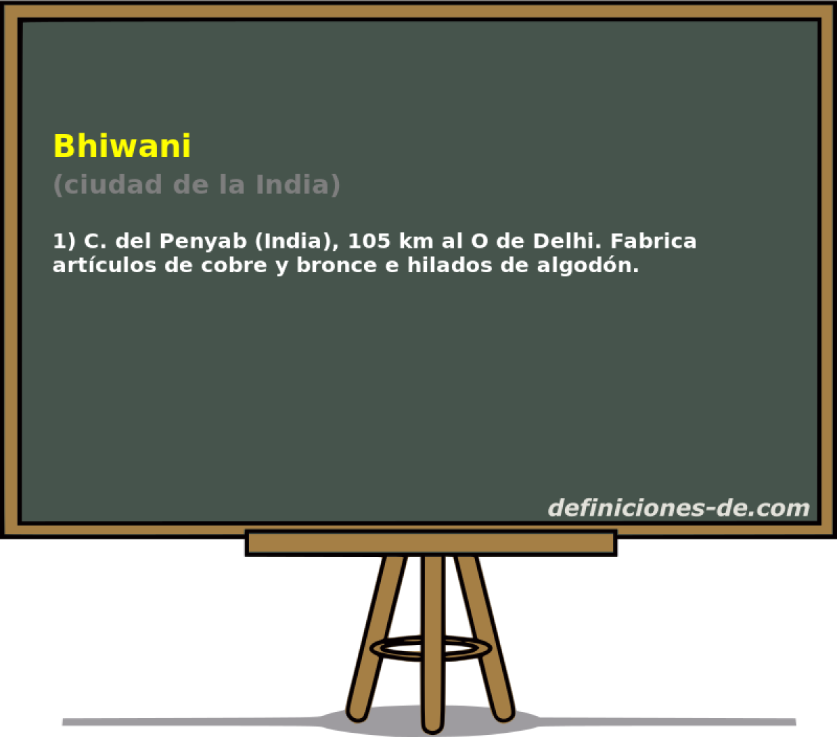 Bhiwani (ciudad de la India)