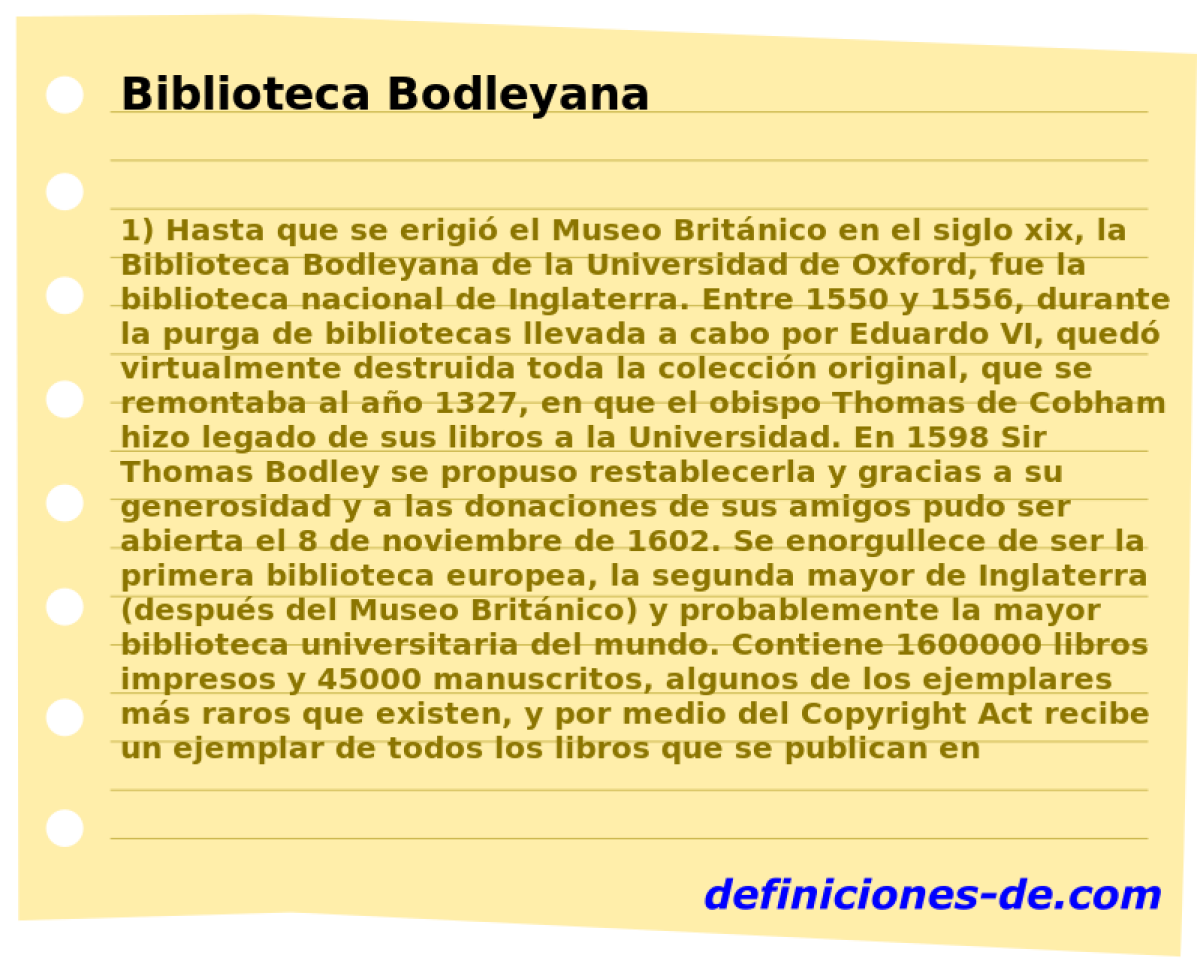 Biblioteca Bodleyana 