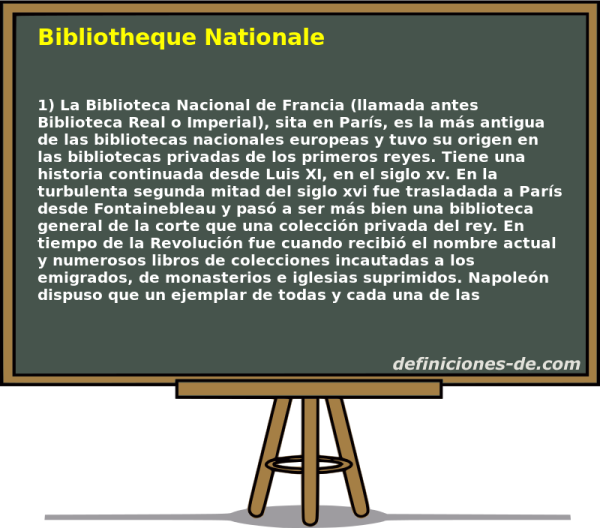 Bibliotheque Nationale 