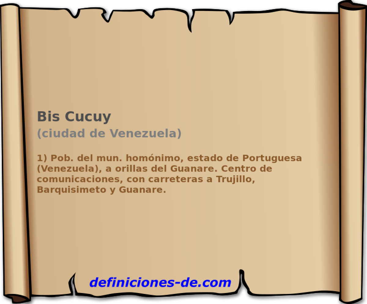 Bis Cucuy (ciudad de Venezuela)