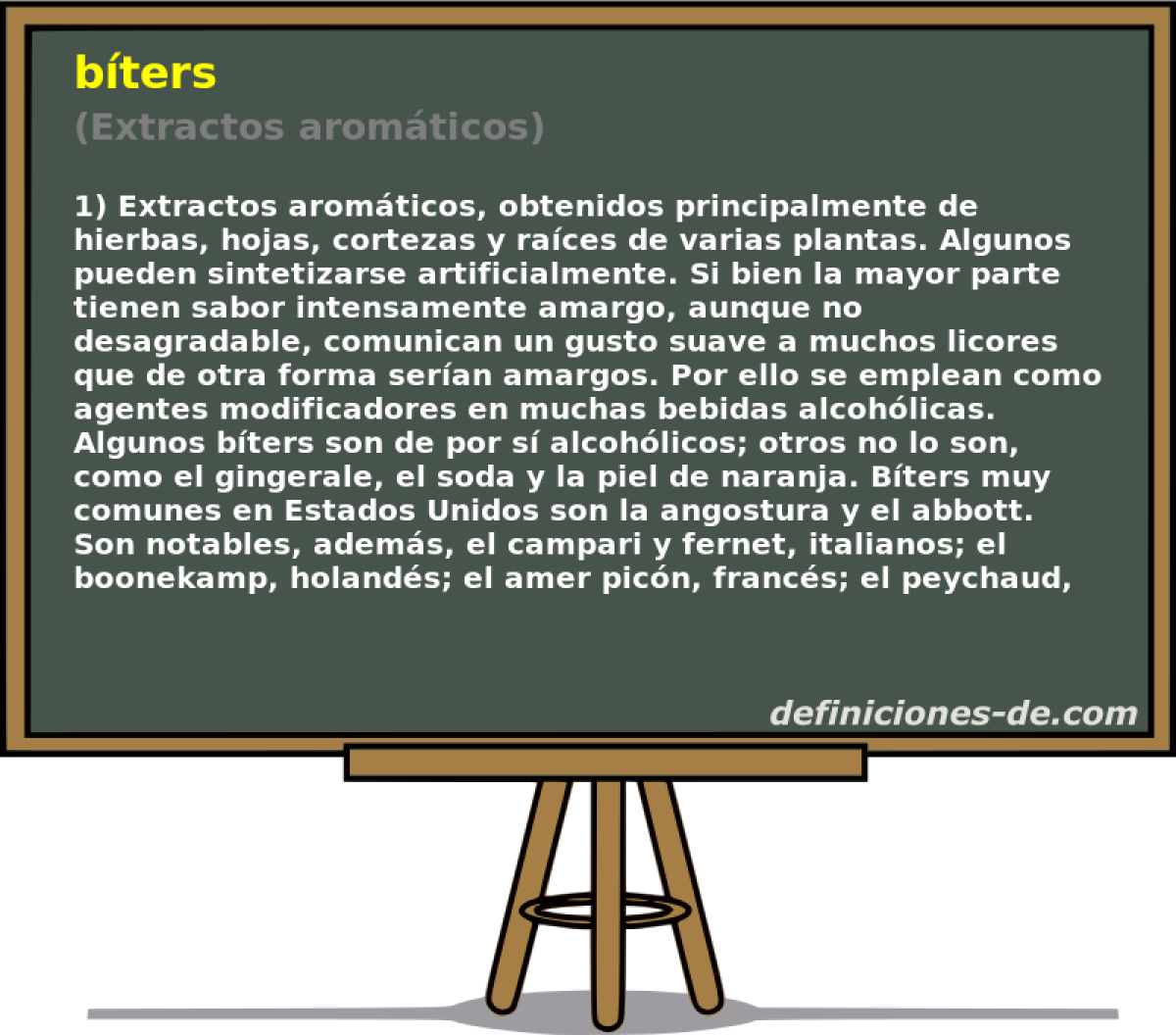 bters (Extractos aromticos)