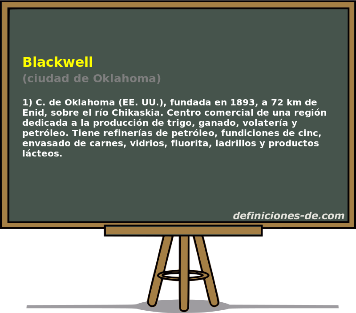 Blackwell (ciudad de Oklahoma)