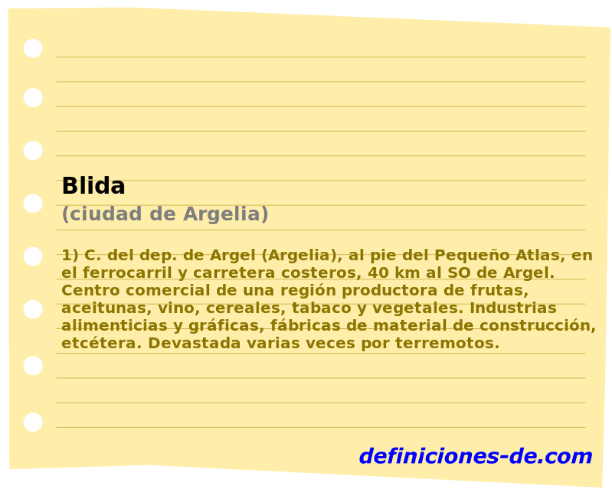 Blida (ciudad de Argelia)