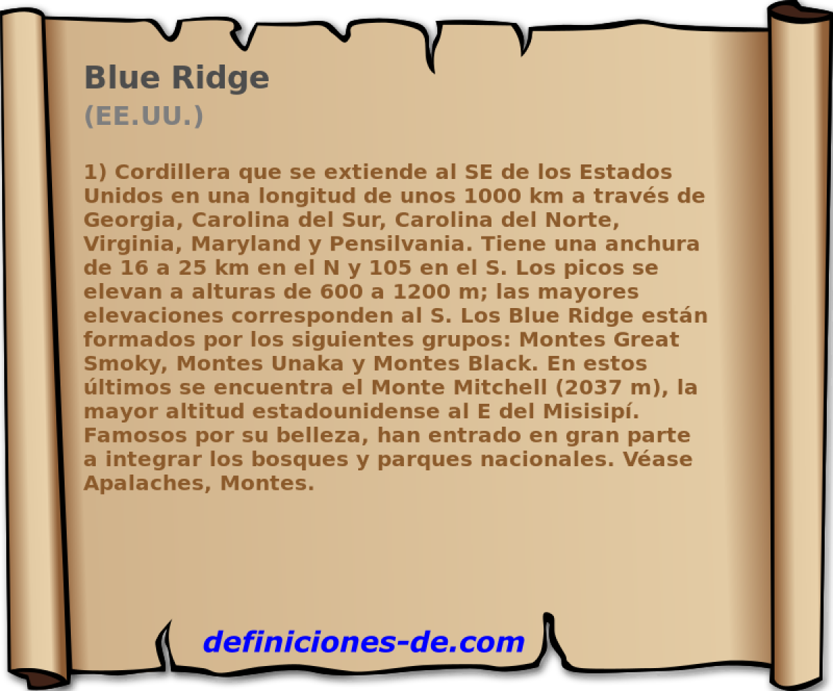 Blue Ridge (EE.UU.)