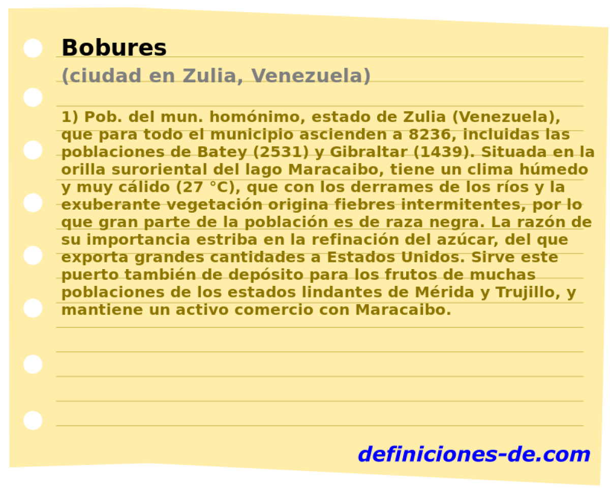 Bobures (ciudad en Zulia, Venezuela)