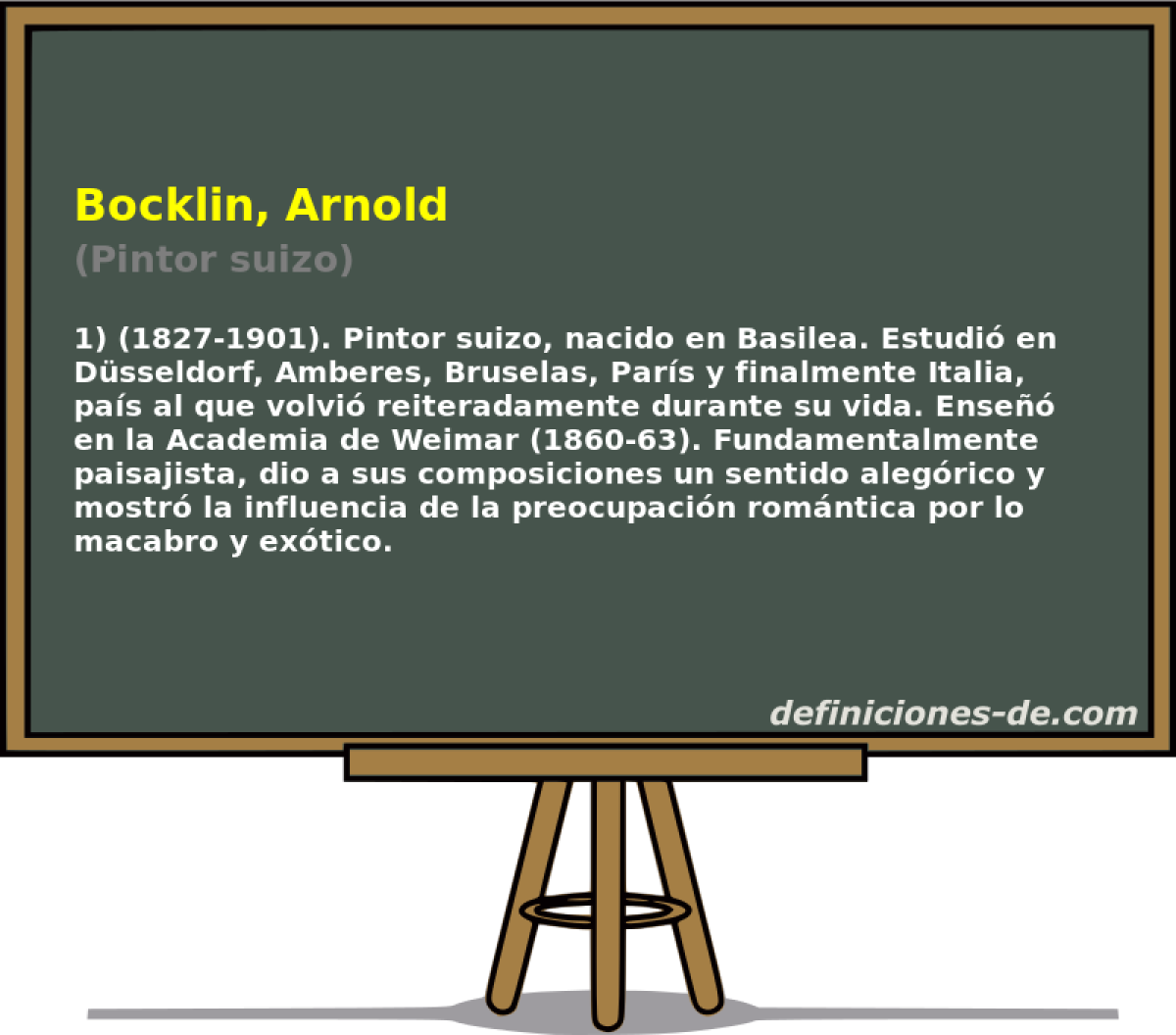 Bocklin, Arnold (Pintor suizo)