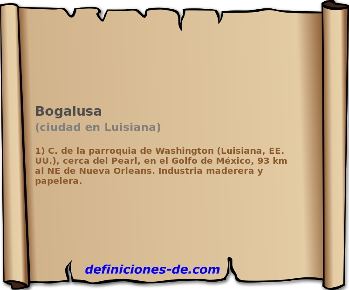 Bogalusa (ciudad en Luisiana)
