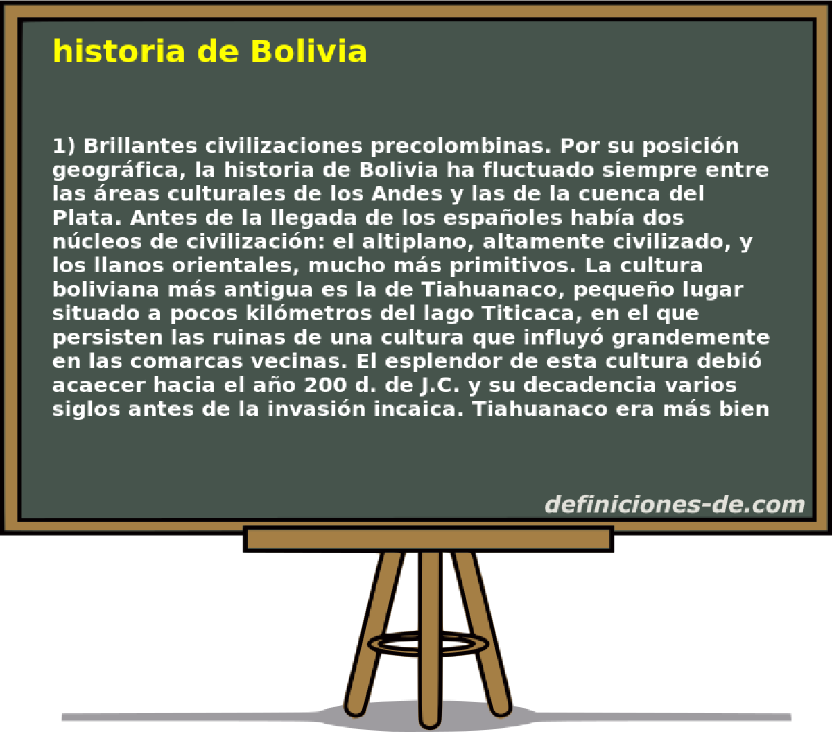 historia de Bolivia 