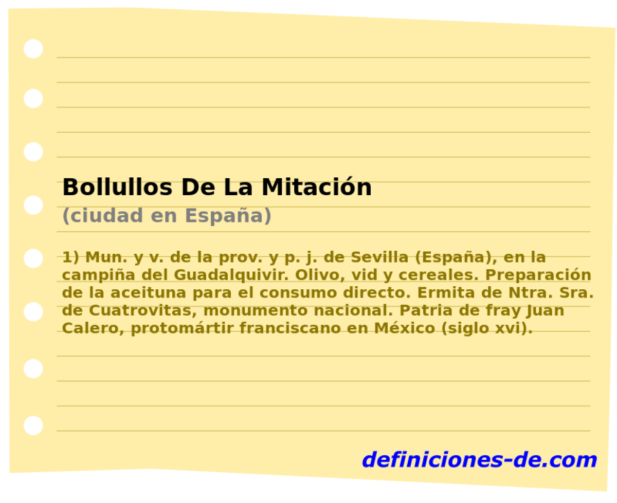 Bollullos De La Mitacin (ciudad en Espaa)