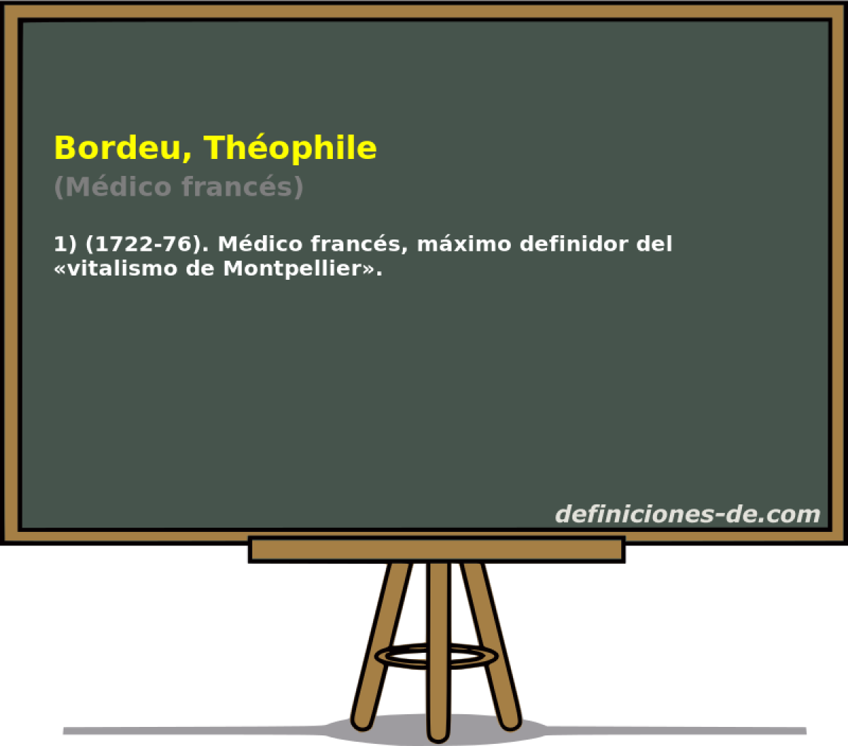 Bordeu, Thophile (Mdico francs)