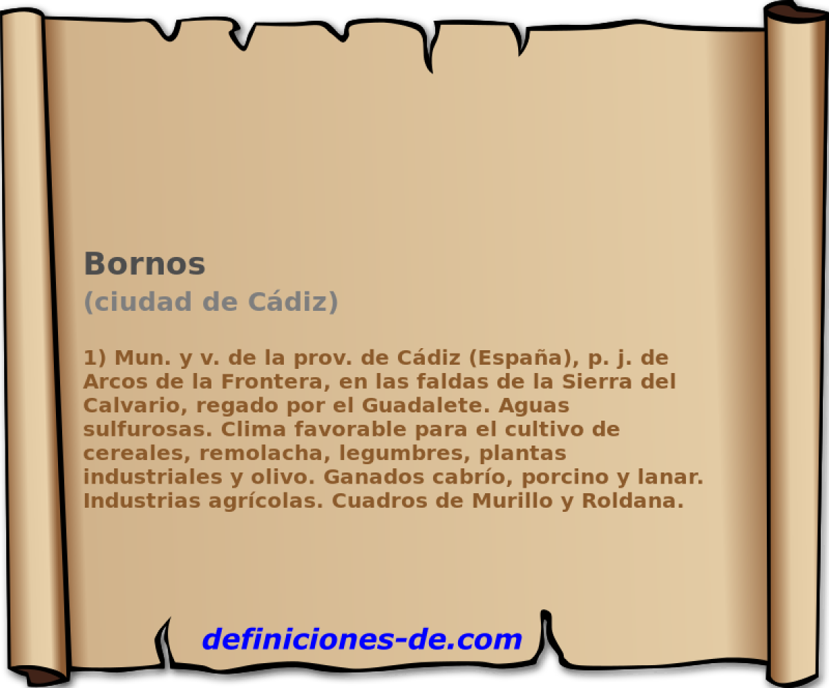 Bornos (ciudad de Cdiz)