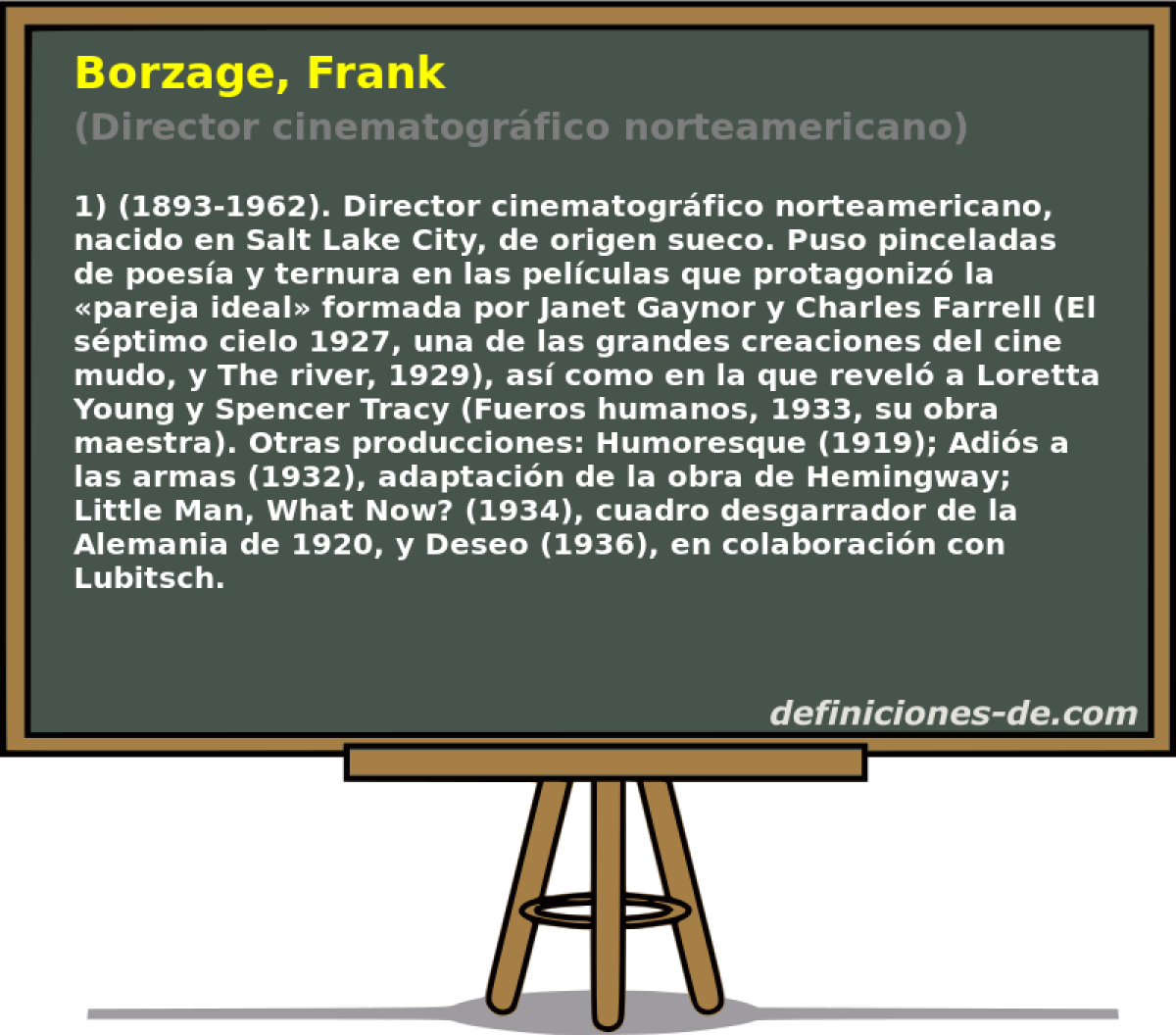 Borzage, Frank (Director cinematogrfico norteamericano)