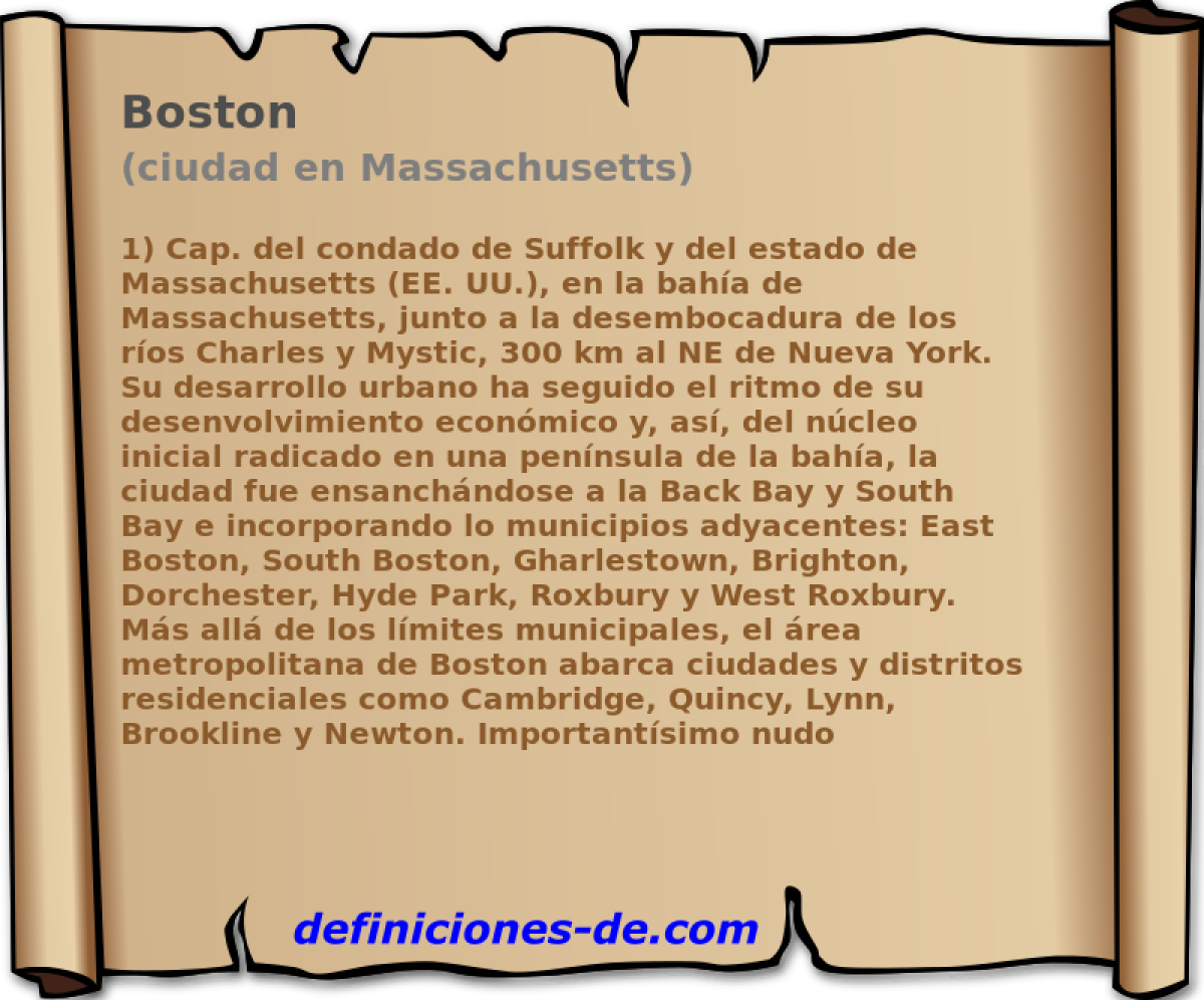 Boston (ciudad en Massachusetts)