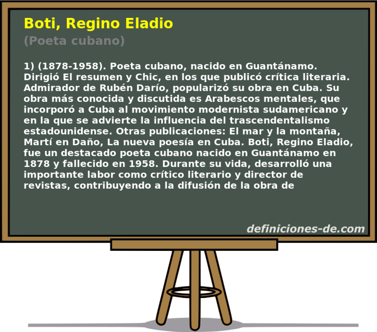 Boti, Regino Eladio (Poeta cubano)
