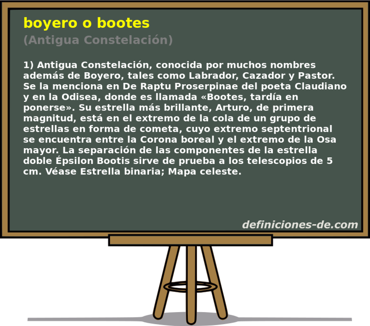 boyero o bootes (Antigua Constelacin)
