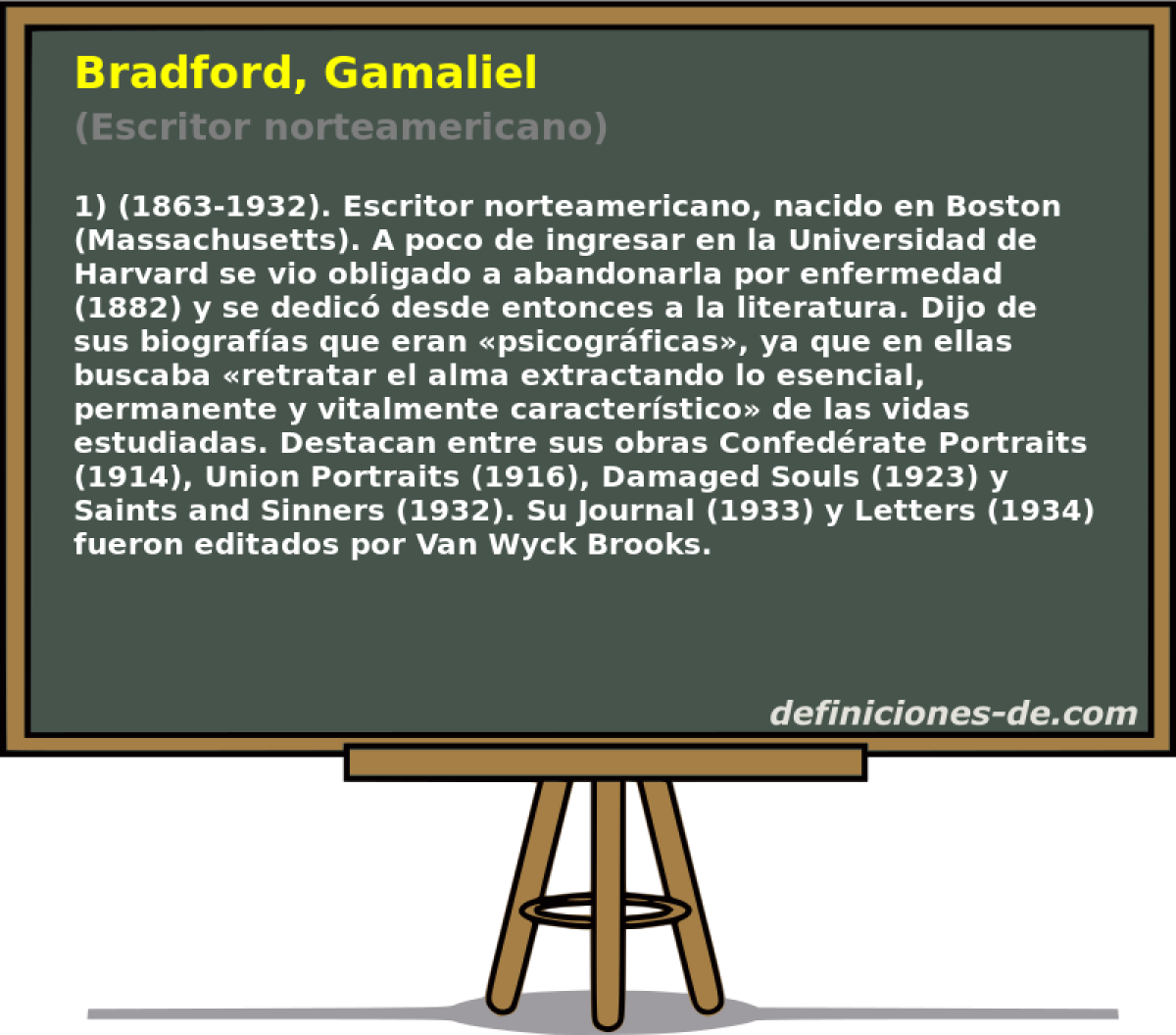 Bradford, Gamaliel (Escritor norteamericano)