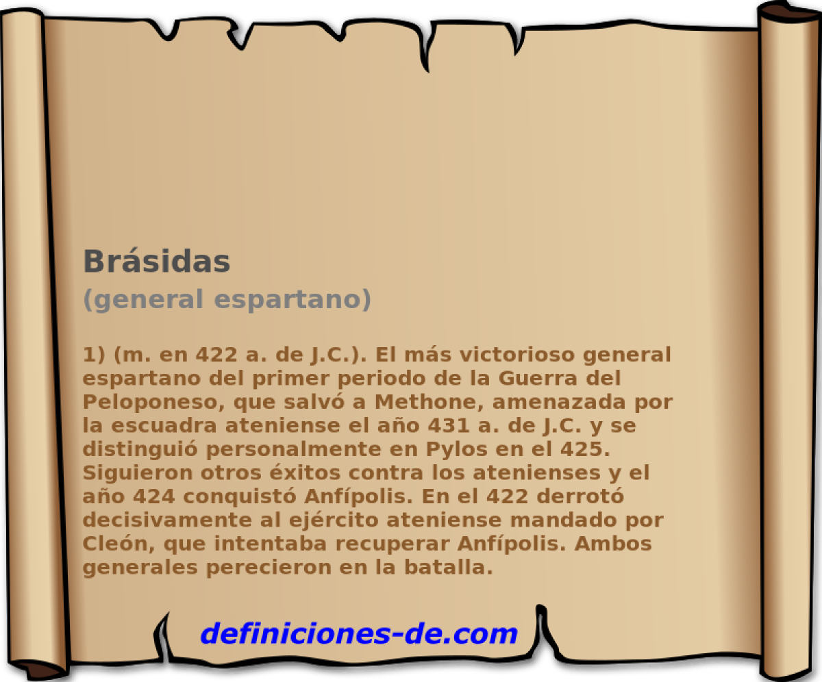 Brsidas (general espartano)