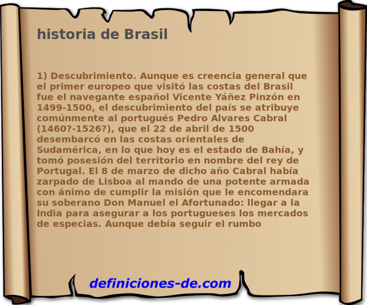 historia de Brasil 
