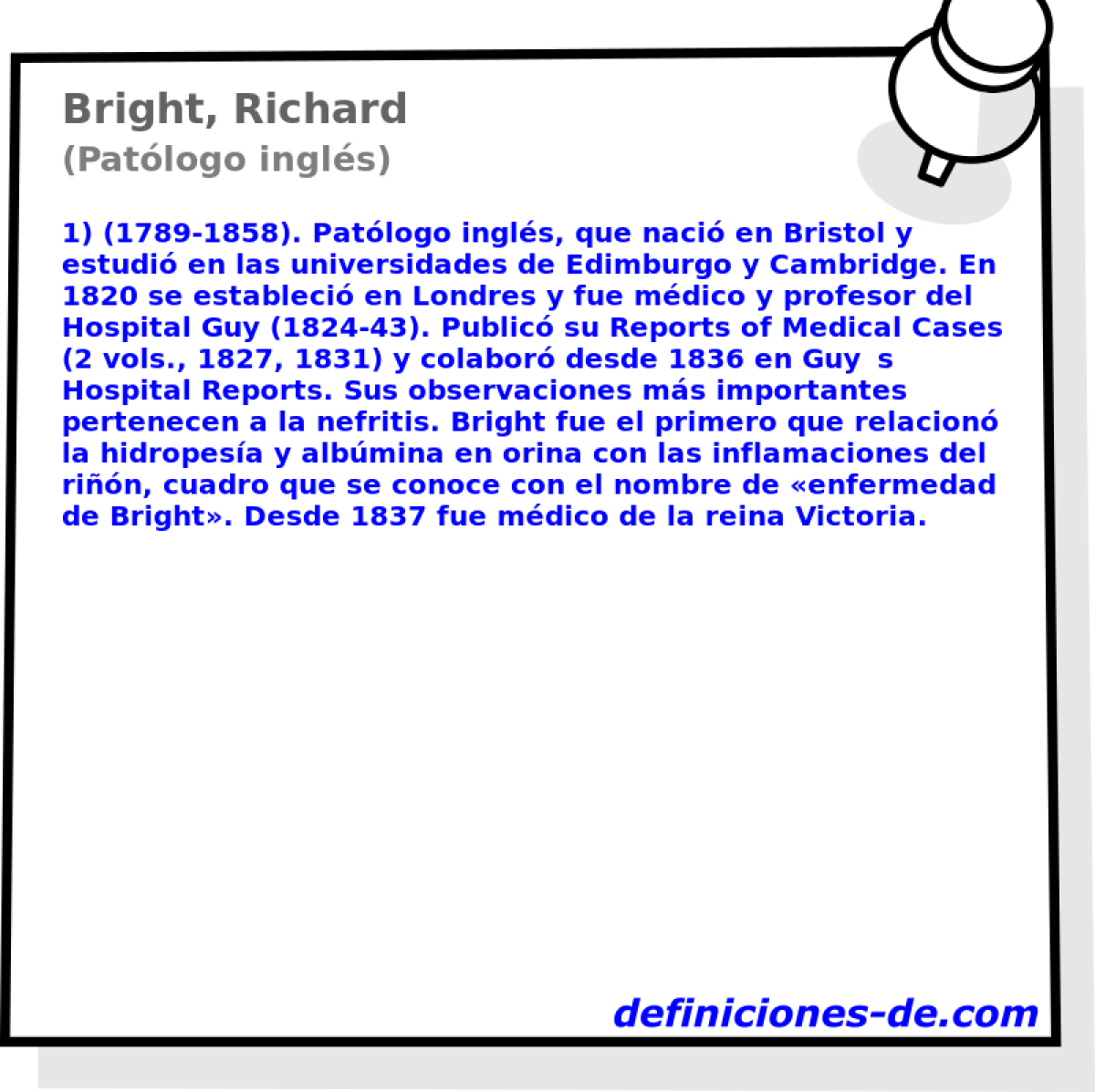 Bright, Richard (Patlogo ingls)