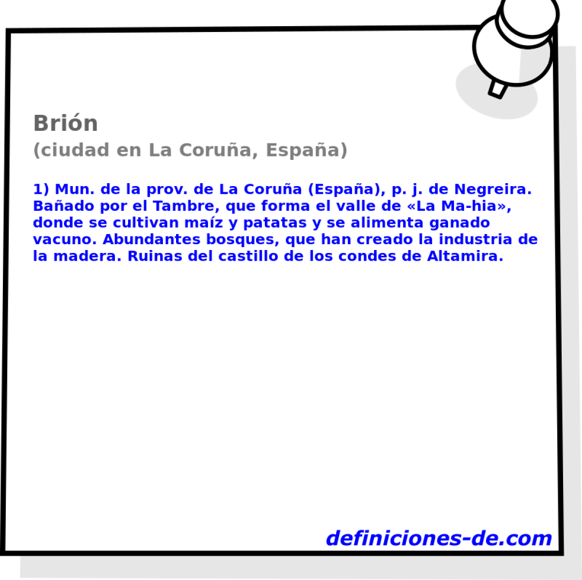 Brin (ciudad en La Corua, Espaa)