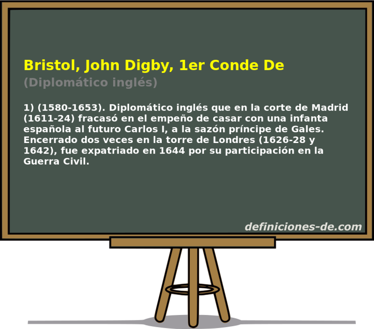 Bristol, John Digby, 1er Conde De (Diplomtico ingls)