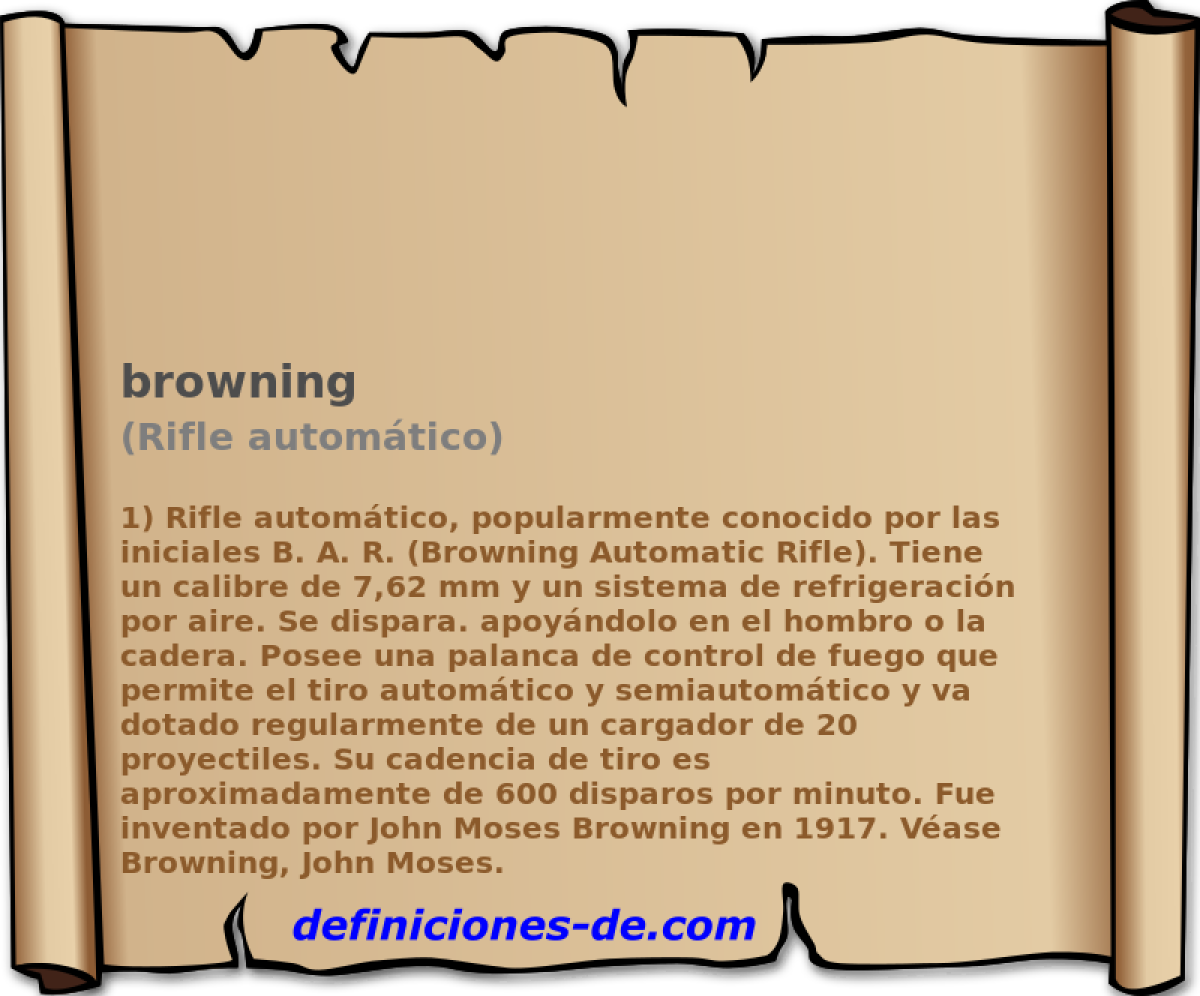 browning (Rifle automtico)