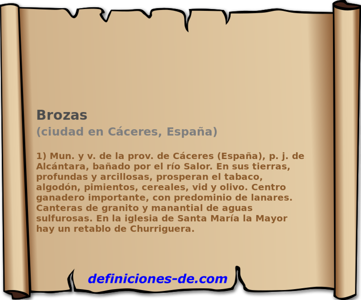 Brozas (ciudad en Cceres, Espaa)