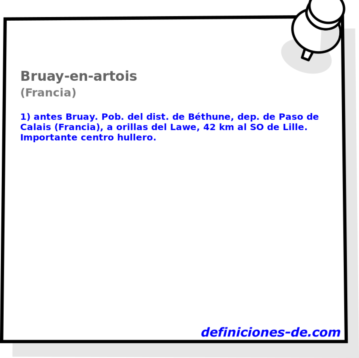 Bruay-en-artois (Francia)