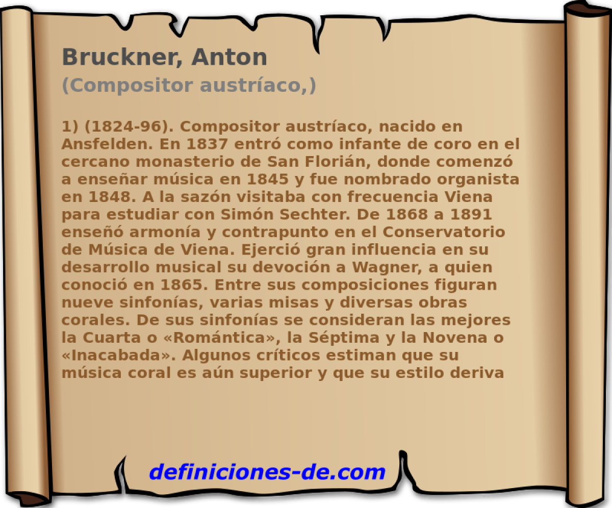 Bruckner, Anton (Compositor austraco,)
