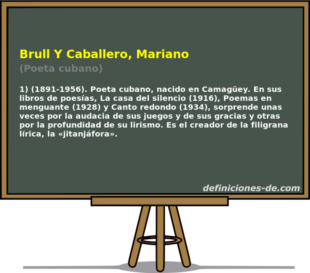 Brull Y Caballero, Mariano (Poeta cubano)