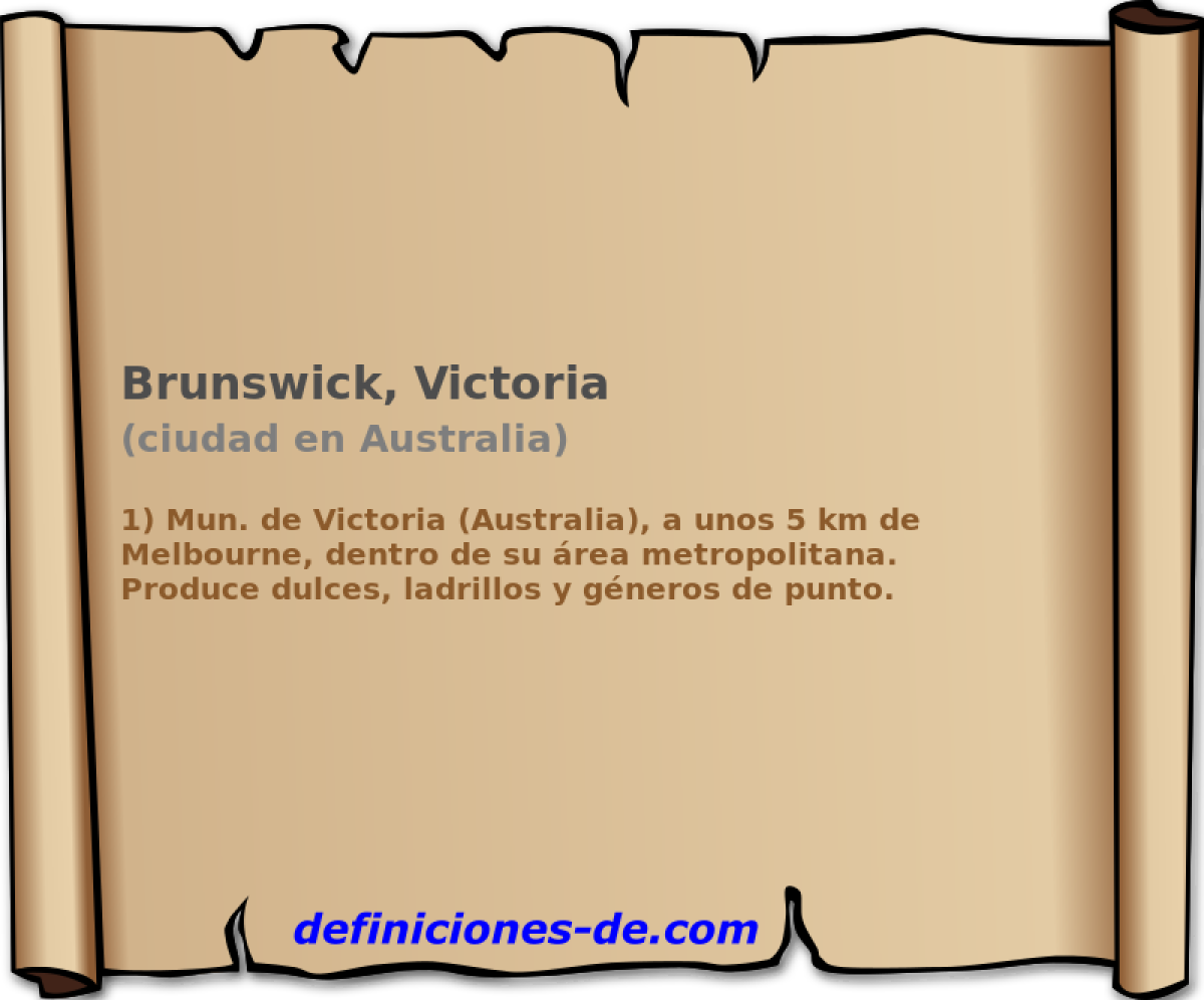 Brunswick, Victoria (ciudad en Australia)
