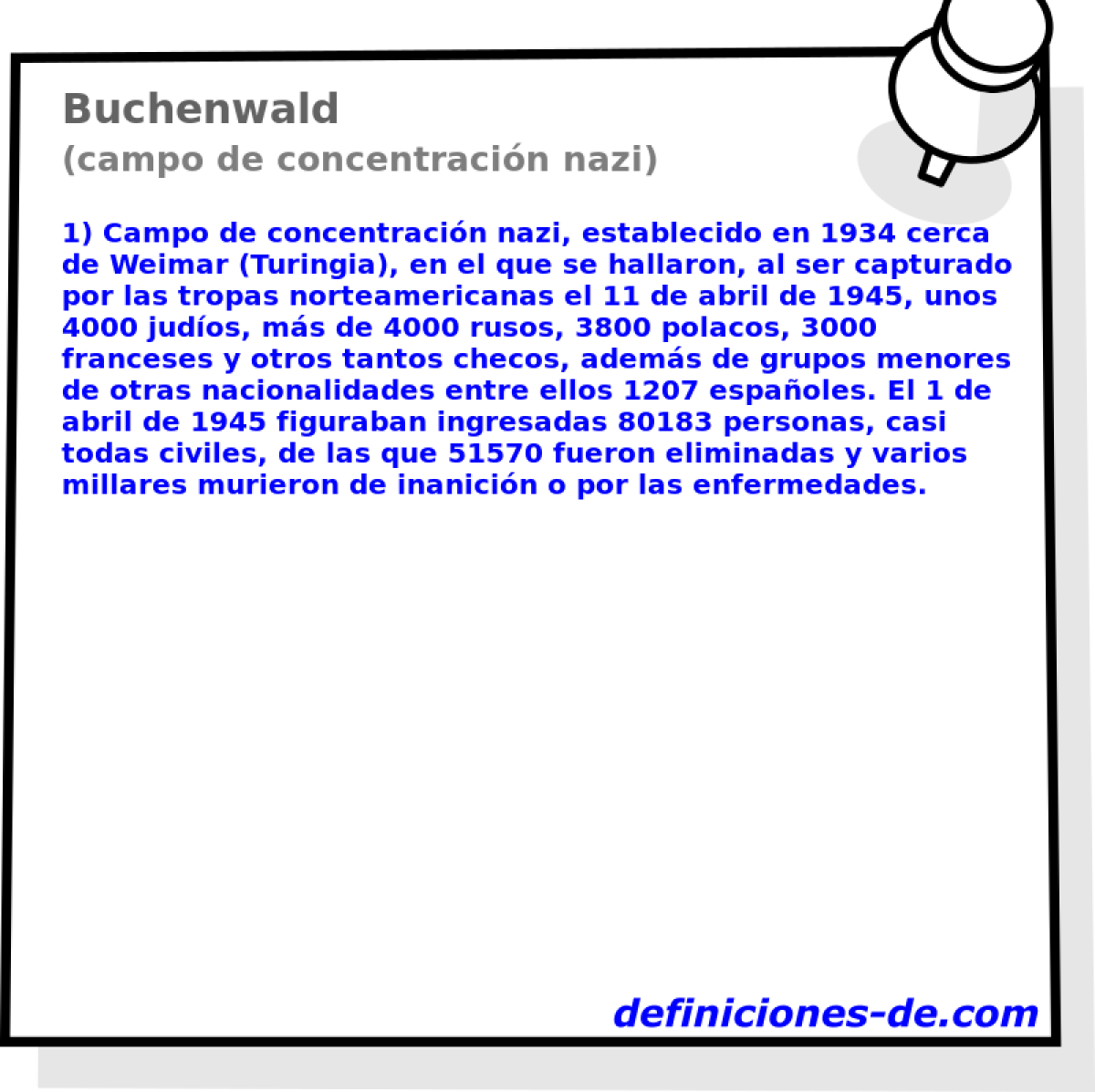 Buchenwald (campo de concentracin nazi)