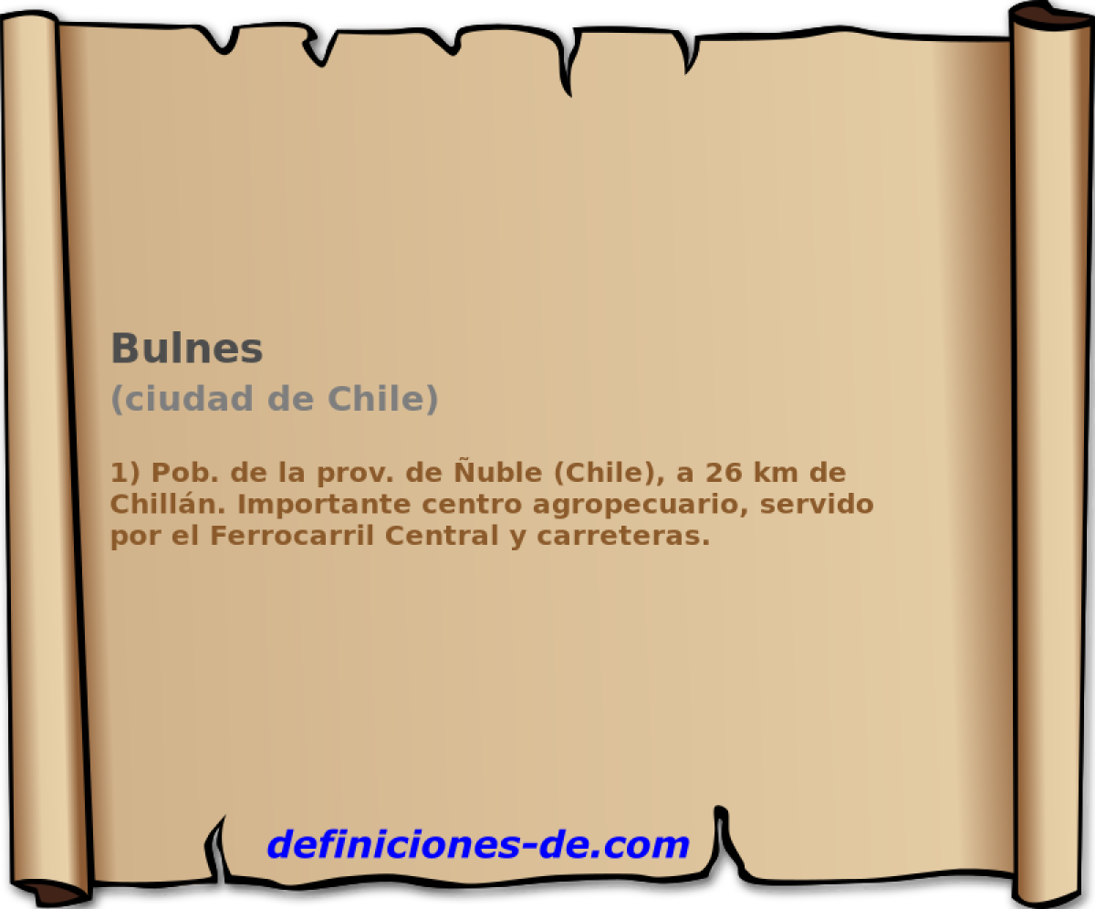 Bulnes (ciudad de Chile)