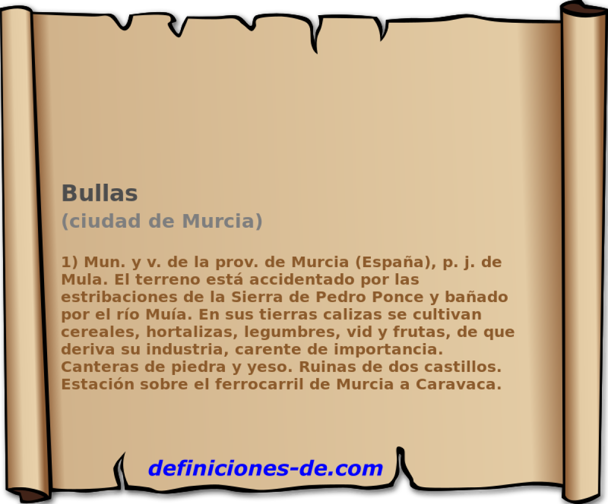 Bullas (ciudad de Murcia)