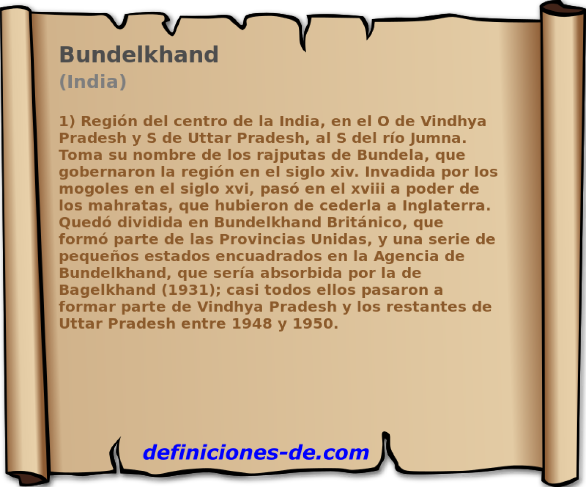 Bundelkhand (India)