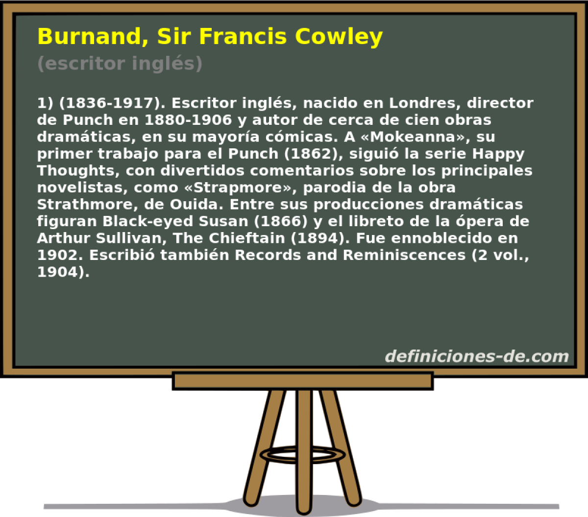 Burnand, Sir Francis Cowley (escritor ingls)